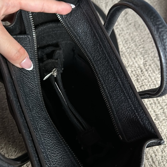 Celine Nano Pebbled Black Leather - Picture 6 of 6